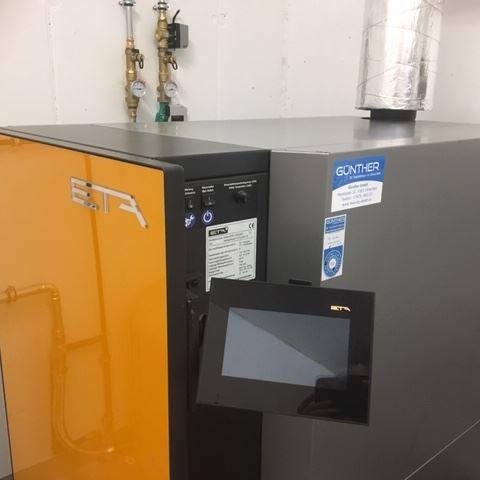 Eta eHack Hackschnitzelkessel mit Touch Display